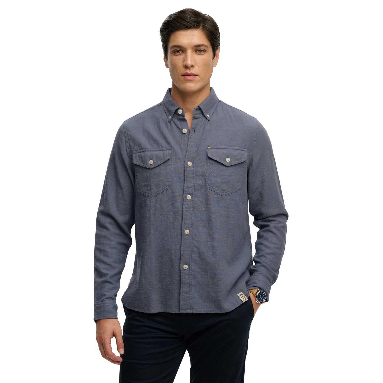 Superdry Merchant Lite Long Sleeve Shirt